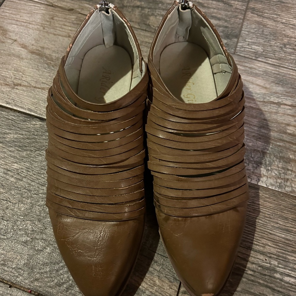 Chic Brown Ankle Booties